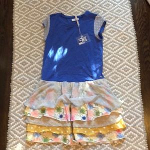 Matilda Jane blue dress girls size 12